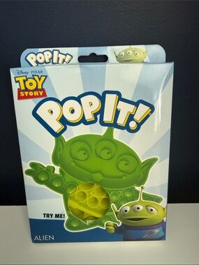 Disney Toy Story Green Alien Pop It! Fidget Toy